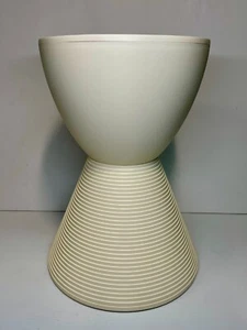 Modern Plastic Stool, Kartell Prince AHA by Philippe Starck, 17''(H) Matte White - Picture 1 of 9