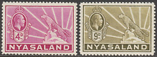 EDSROOM-14071 Nyasaland 43, 45 LH 1935 Key Values Added Value George V CV$20