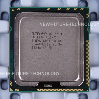 Intel Xeon E5640 (AT80614005466AA) SLBVC CPU Processor 2.66 GHz 2933MHz LGA 1366 - Image 1 of 2