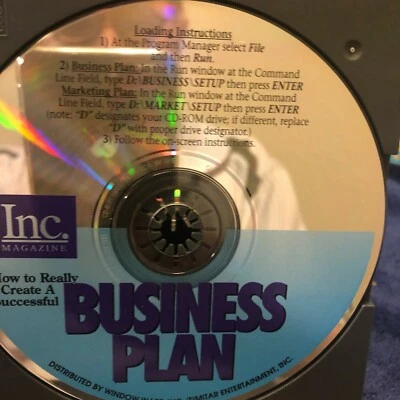 how to create really sucessful   business plan cd  by inc magazine  - Image 1 of 2