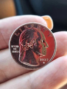 1921 Bessie Coleman Quarter D Error 2023 - Rare In COD WE TRUST - Picture 1 of 7