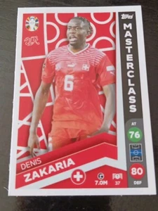 DENIS ZAKAEIAN 37 EXCLUSIVO LIDL UEFA EURO 2024 GERMANY MATCH ATTAX ALL STARS - Imagen 1 de 1