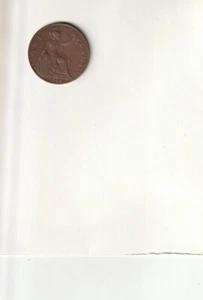 1914 British England UK One PENNY HIGH GRADE RARE LOOK - Bild 1 von 2