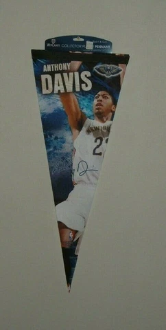 NEW ORLEANS PELICANS #2 ANTHONY DAVIS ROLL AND GO 12' X 30"  PLAYER PENNANT NEW Cover