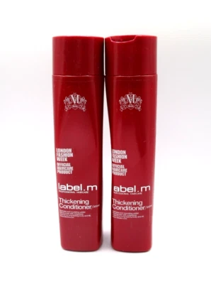 Lot/2 Label M Professional Hair Care Thickening Conditioner ~ 10.1 / 300 ml x 2 - Image 1 of 2