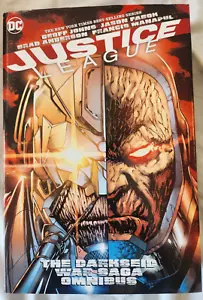 LIGA DE LA JUSTICIA La Saga Guerra Darkseid Ómnibus Tapa Dura GEOFF JOHNS Raro Difícil de Encontrar Fuera de Stock - Imagen 1 de 2