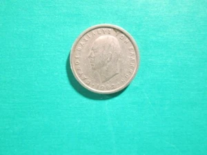 1962 King Paul 1 Greece 2 Drachmai Coin - Picture 1 of 2