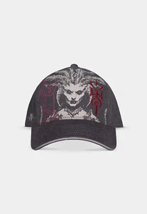GORRA DE BÉISBOL OFICIAL DIABLO IV Lilith Sister Of Mercy estampado negro con correa - Imagen 1 de 5