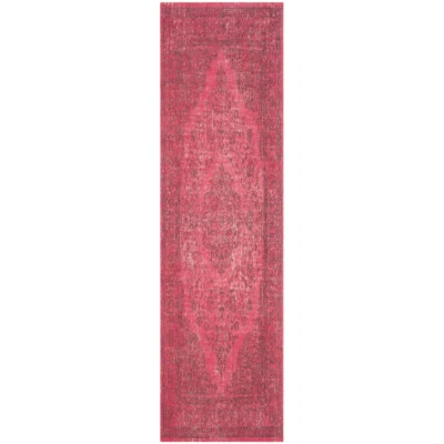 SAFAVIEH Classic Vintage Collection CLV121G Fuchsia Rug - Image 1 of 4