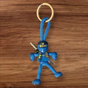 Cabincord Jay Ninjago Paracord Keychain - HAND MADE IN UK - Picture 1 of 2