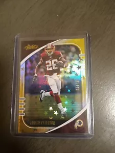 2020 Panini Absolute Football Adrian Peterson Gold 05/10 Washington Football - Picture 1 of 2