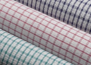 Paquete de paños de té de cocina a cuadros Wonderdry absorbentes de algodón para catering - Imagen 1 de 7