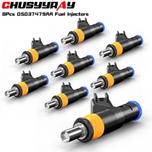 8pcs Fuel Injectors Fit for 2009-2010 Dodge Ram 1500 Pickup Ram 2500 Pickup 5.7L - Foto 1 di 12