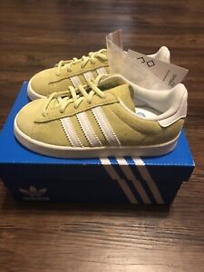 Adidas SNS Campus 80s Yellow Toddler TD Sz 5.5 - 8.5 Sneakersnstuff FY8430 x New