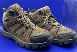 Boy's RED HEAD Zipline Brown Hiking BOOTS PQ#869013 Waterproof Size 6M Shoes - Picture 1 of 13