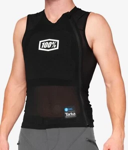 Chaleco protector 100 % Tarka para hombre MTB bicicleta de montaña negro - Imagen 1 de 2