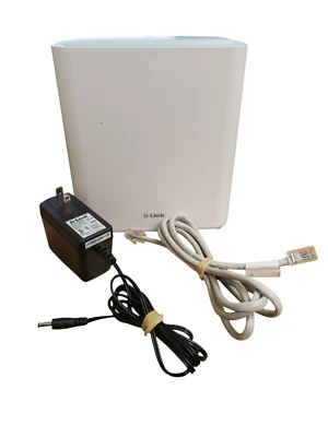 D-Link M32 Eagle Pro AI WiFi 6 Lifestyle Router w/ CG2412-B Adapter and Cable - Image 1 of 4