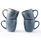 Ceramic Coffee Mugs Set Of 4, 12Oz Stoneware Coffee Mugs Set For Dad Mom Wome...