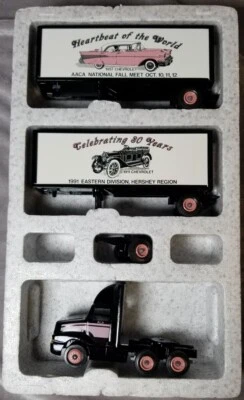 Winross 1991 Chevrolet 80 Years Semi  Tractor Dual Trailer Truck 1/64 Diecast - Image 1 of 4