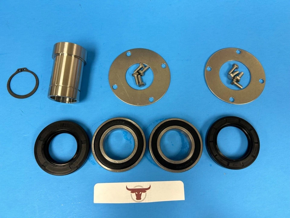 Hobart 6614 & 6801 Meat Saw Upper Pulley Shaft Repair Kit with Pulley Bushing - Image 1 of 1