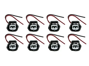 Set of 8 Fuel Injector Connector Pigtails fit INFINITI [NISF-8] - Picture 1 of 2