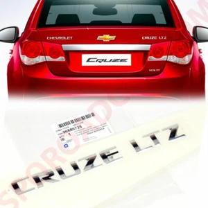 [CRUZE LTZ] Rear Logo Emblem For GM Chevrolet Cruze 2008+ OEM Parts - Picture 1 of 2