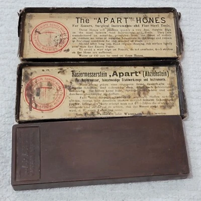 5 ½” x 2” Apart Marburg Austria Rasiermesserstein  Razor RED Hone - Image 1 of 4