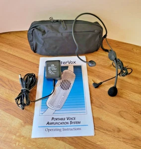 ChatterVox 100 Voice Sprachverstärker mit Headset Mikrofon Chatter Vox funktioniert - Bild 1 von 11