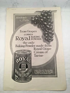 1907 Royal Backpulver Druck Anzeige 16"x11" - Bild 1 von 4