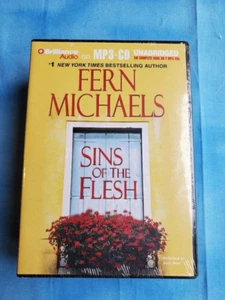 Fern Michaels Sins Of The Flesh Unabridged MP3-CD Audiobook New Brilliance - Imagen 1 de 1