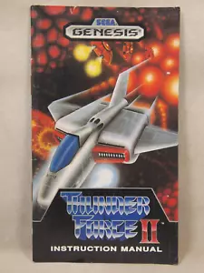 Thunder Force II (SEGA Genesis) Authentic MANUAL ONLY - Picture 1 of 6