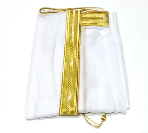 New Men's Bisht Cloak Arab Dress Thobe Islam Robe Eid Kaftan Jacket Wedding - Picture 1 of 57