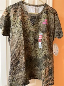 Mossy Oak Brush Ladies’ Short Sleeve T-shirt NWT Size X-large - Picture 1 of 3