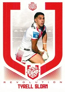 2024 St George Illawarra Dragons NRL TLA Revolution Special Card - Tyrell Sloan - Picture 1 of 3