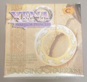 Xena Warrior Princess TV Series Chakram Style Pierced Loop Earrings NEW UNUSED 
