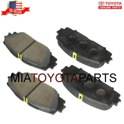Nuevas pastillas de freno delanteras originales Toyota 2007-2015 Yaris OEM 04465-52260 Foto 1 de 4