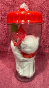 Botella deportiva de plástico vintage de Coca Cola Polar Bear... rara... nueva de 8 pulgadas. - Imagen 1 de 10