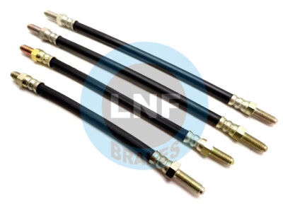 Juego de mangueras de freno delanteras traseras Triumph TR5 TR250 TR6 X4 67 68 69 70 71 72 73 74 75 76 Foto 1 de 3