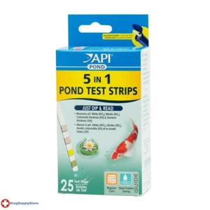 RA 5 in 1 Pond Test Strips - 25 pk - Picture 1 of 1