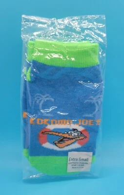 Kokomo Joe's "Family Fun Center" Socks Extra Small New in Package