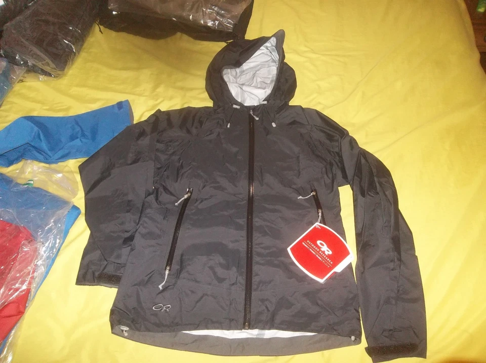 Chaqueta Abrigo Parka Outdoor Research 3 Capas Paladín Nivel 6 Negro Escudo Pertex  Foto 1 de 4