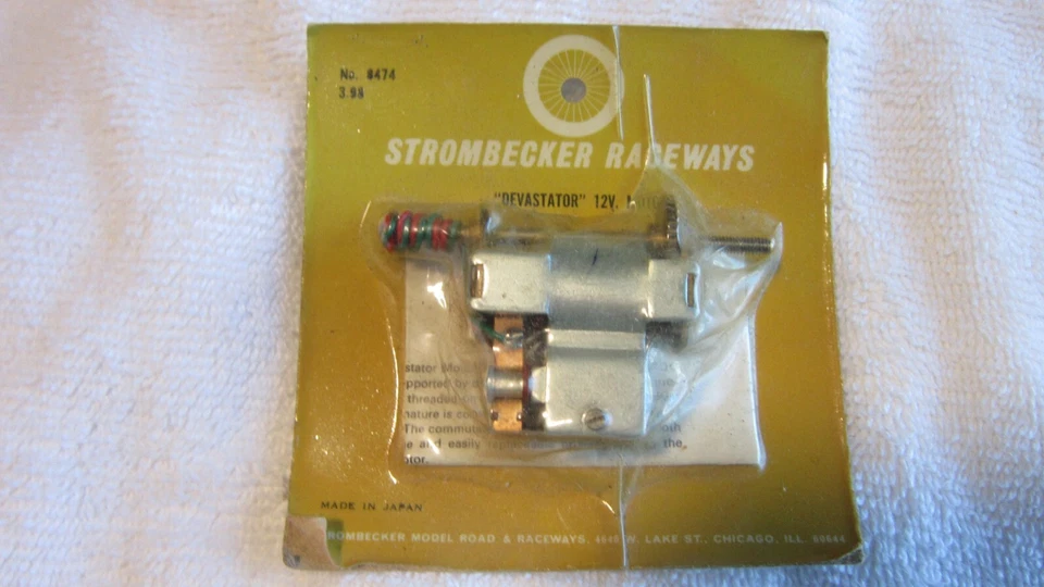 STROMBECKER RACEWAYS DEVASTATOR 12V MOTOR NOS - Imagem 1 de 1