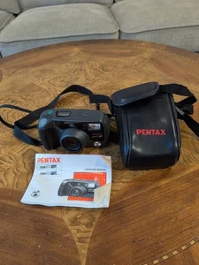 Pentax Zoom 90-WR 35mm Point & Shoot Weather Resistance Camera Needs Batteries - Picture 1 of 8