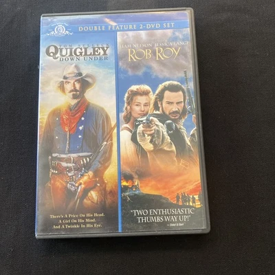 Rob Roy / Quigley Down Under - DVD  Alan Rickman,Laura San Giacomo FREE SHIP - Image 1 of 4