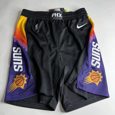 Nike Phoenix Suns Black The Valley City Edition Swingman Shorts Mens Sz L NWT - Image 1 of 4