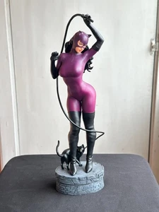 Figura/estatua pintada CatWoman Girl DC Comics Batman impresa en 3D. Mujer - Imagen 1 de 12