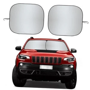 Windshield Sun Shade, Foldable Sun Shade for Car Windshield UV Protection and - Picture 1 of 7