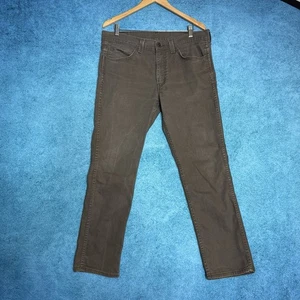 Levis 511 Jeans Herren 36x30 Braun Straight Leg Mid Rise Denim Passt 36x29 - Bild 1 von 17