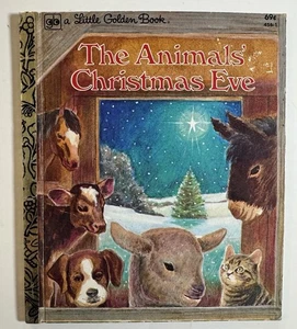 A Little Golden Book The Animals’ Christmas Eve (1977) - Imagen 1 de 8