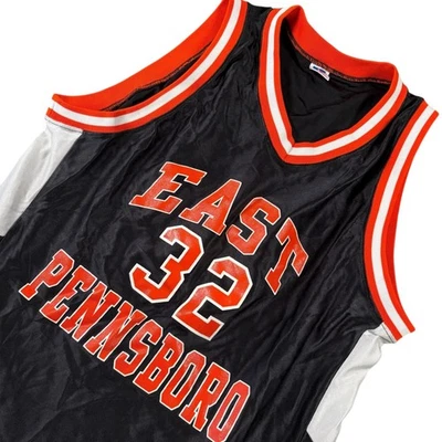 Camiseta deportiva de baloncesto Russell Athletic East Pennsboro de colección hecha en Estados Unidos talla 46 #32 años 80 Y2K Foto 1 de 4